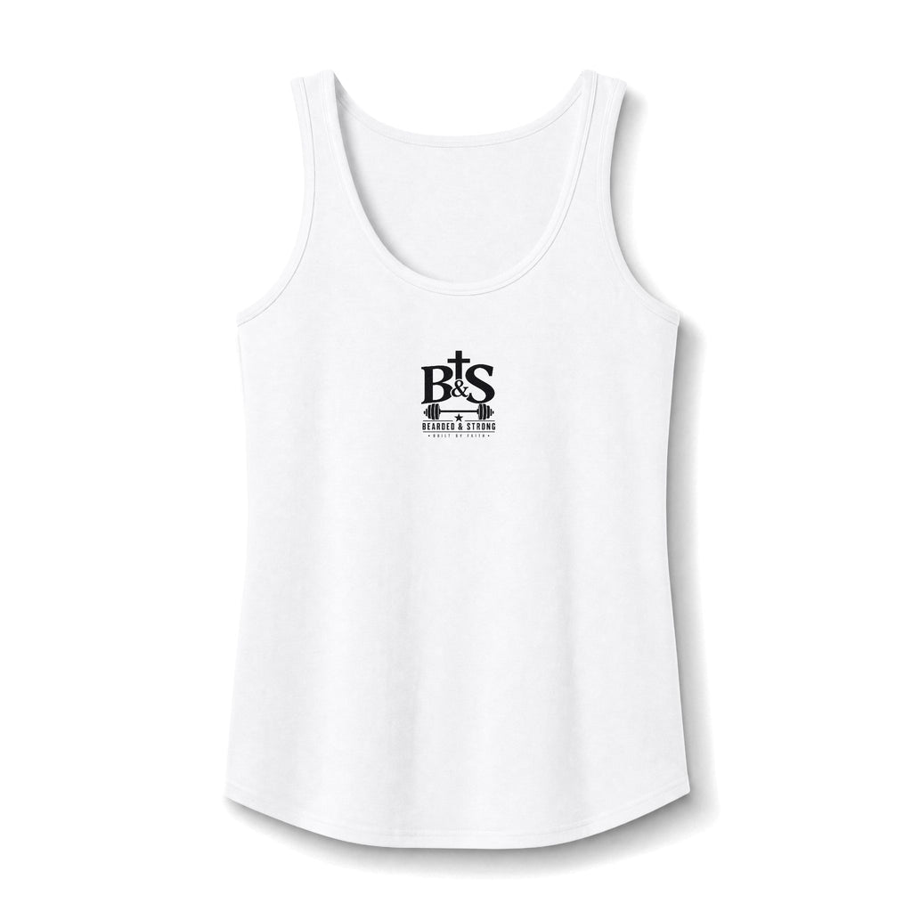 Faith & Fitness Women's Tank Top — "Pray, Lift, Repeat" Graphic
