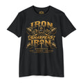 Iron Sharpens Iron – Faith • Strength • Discipline | Bearded & Strong