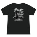 Pray Lift Repeat V-Neck Tee