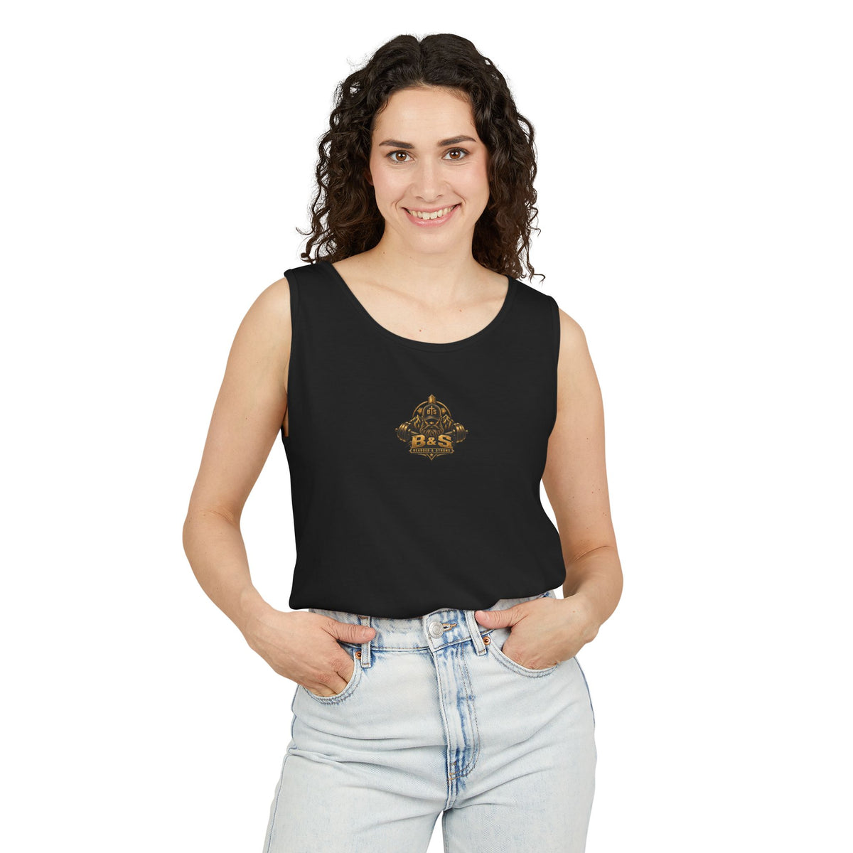 Lift, Pray & Repeat Tank Top — Faith-Based Gym Workout Tank