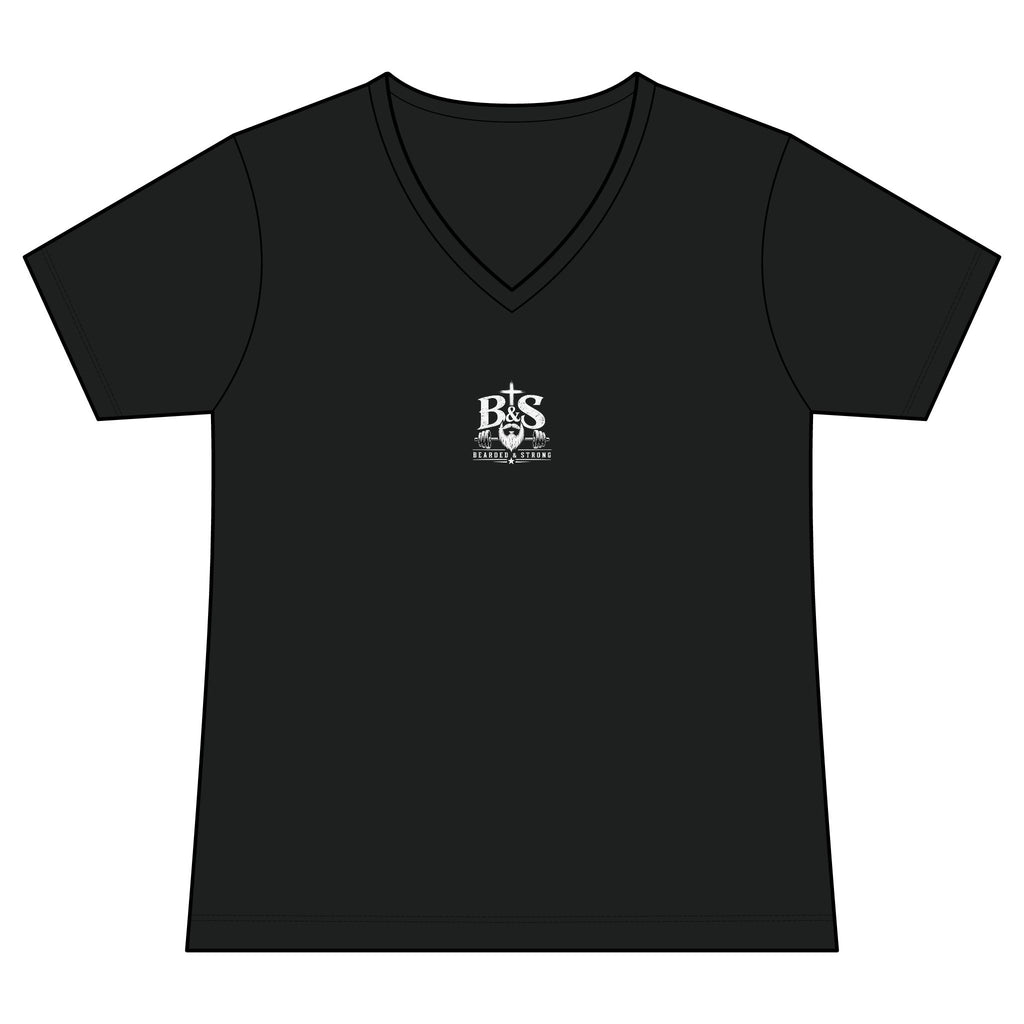 Pray Lift Repeat V-Neck Tee