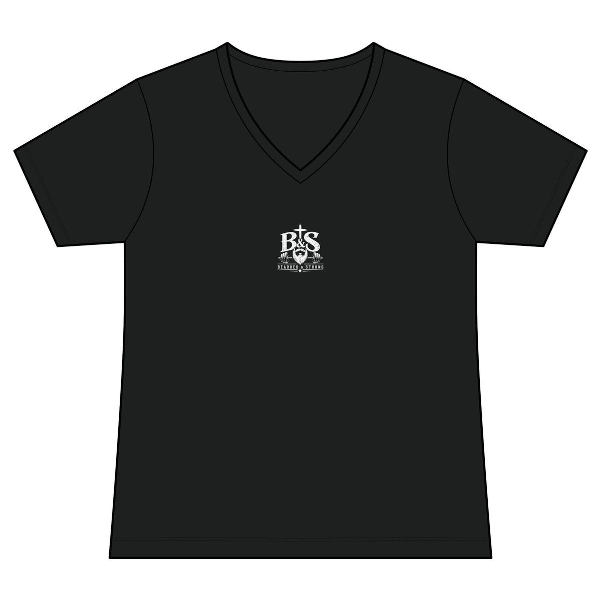 Pray Lift Repeat V-Neck Tee