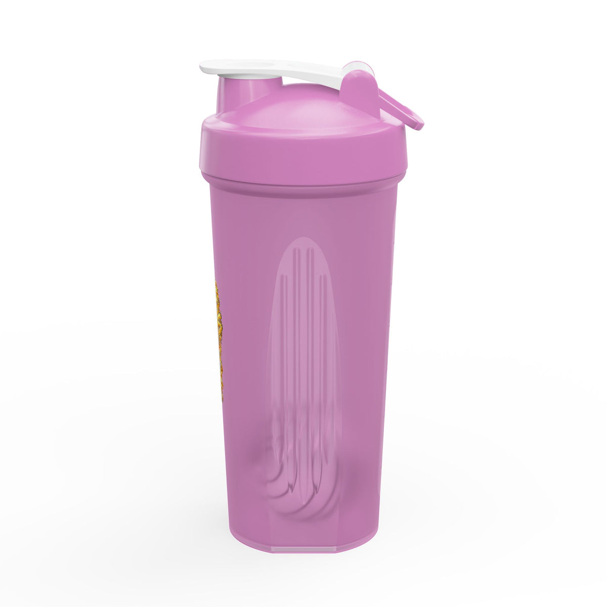 Protein Shaker Bottle with Bold 'BSS' Flame Graphic — Gym Fitness Blender Bottle