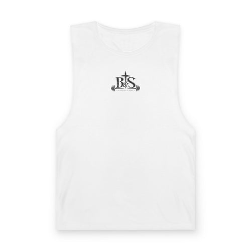 Barnard "Iron Sharpens Iron" Muscle Tank — Gym Weightlifting Fitness Tank Top